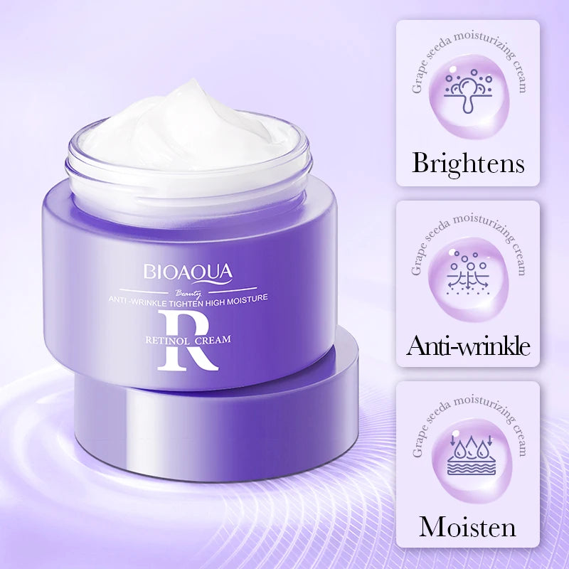 Crème Visage Anti-Âge au Rétinol BIOAQUA