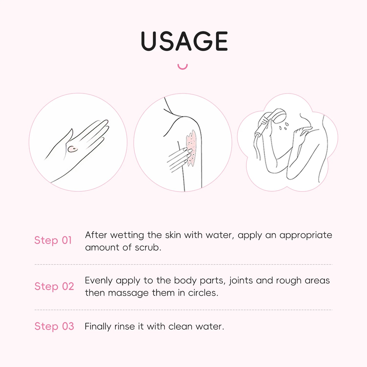 LAIKOU Kit 3 pièces masque de boue, gommage et crème Sakura