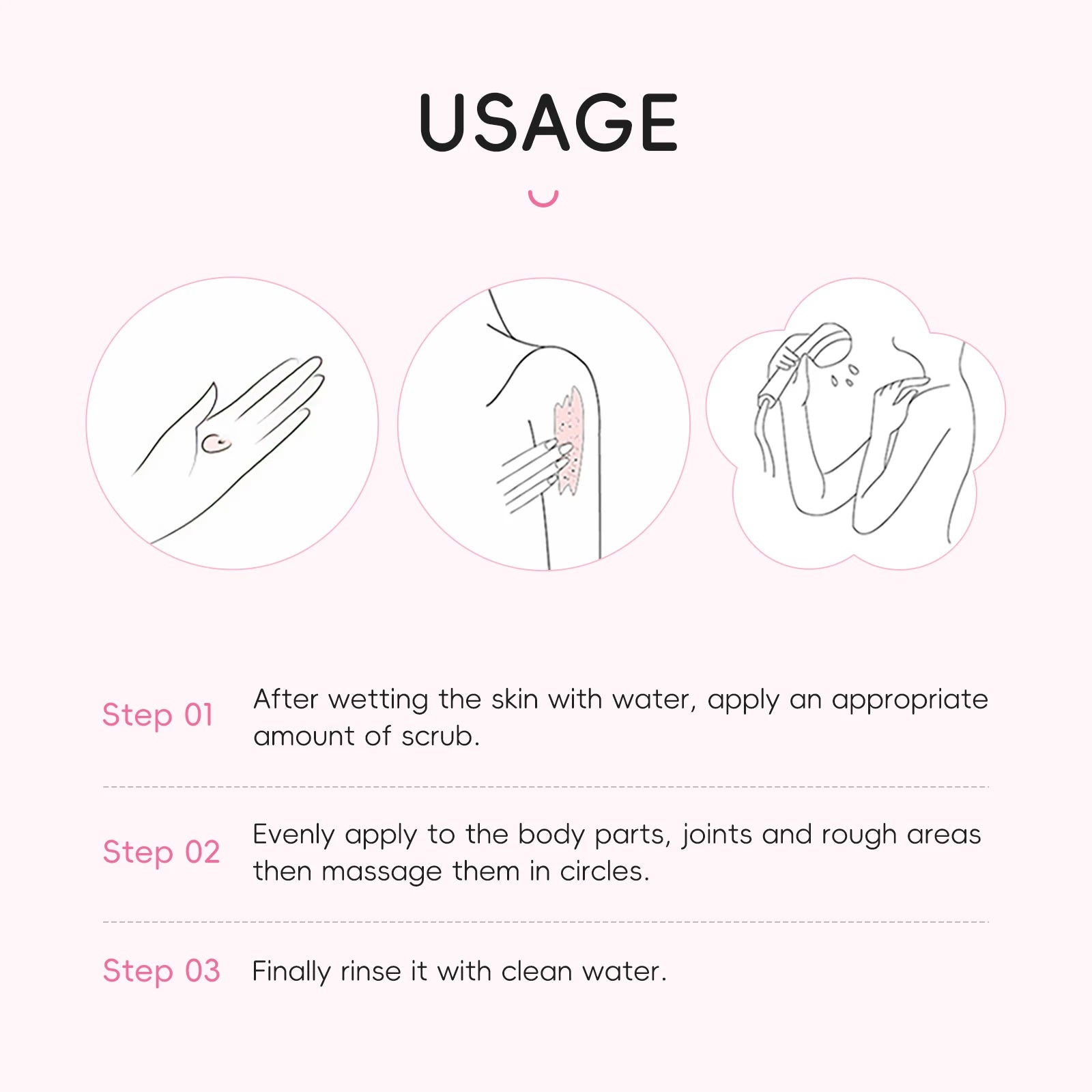 LAIKOU Kit 3 pièces masque de boue, gommage et crème Sakura