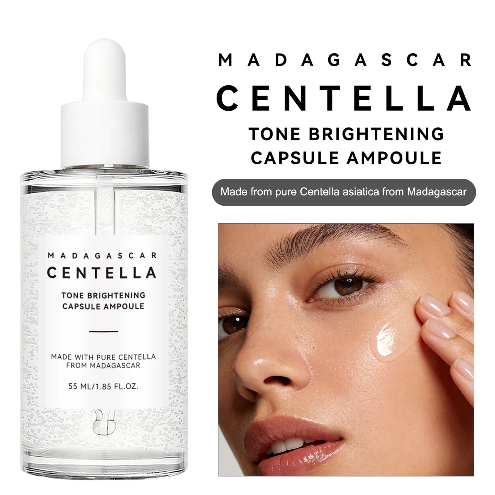 Ampoule Perfectrice de Teint Centella de Madagascar 55ml