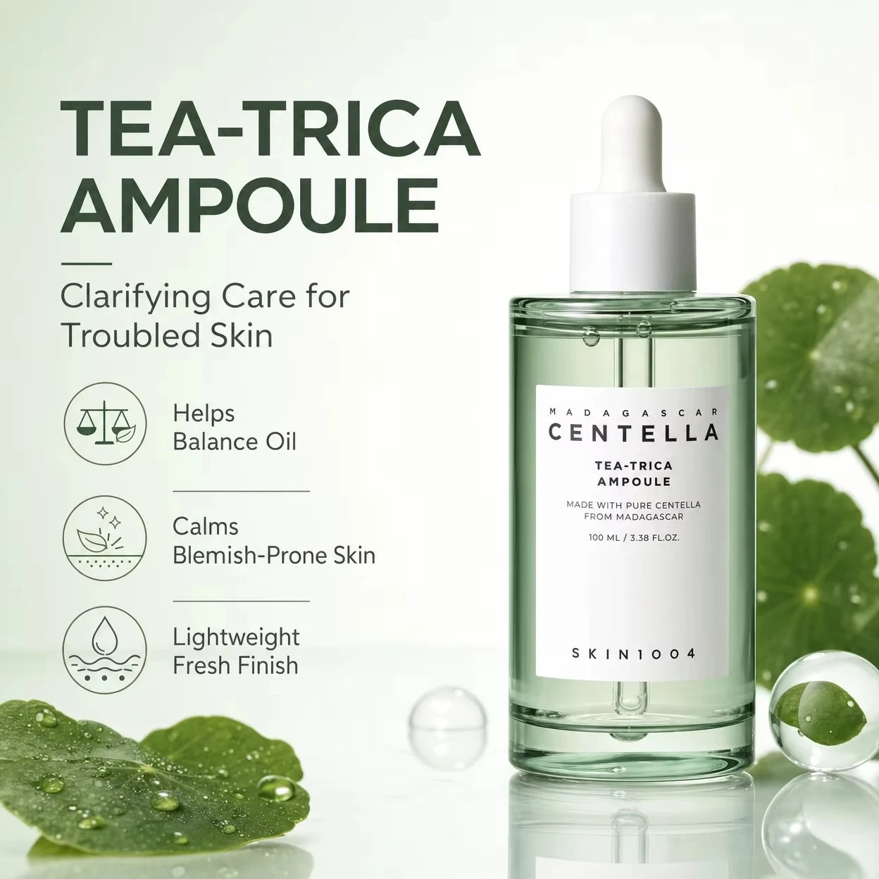 SKIN1004 Centella Ampoule Set — Coffret de 6 Types de Soins Coréens