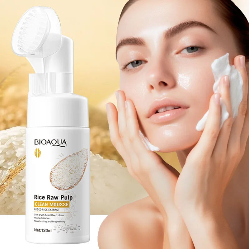 BIOAQUA Nettoyant Éclaircissant Riz Blanc