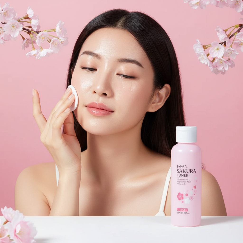 LAIKOU Lotion Tonique Visage Japon Sakura 100ml